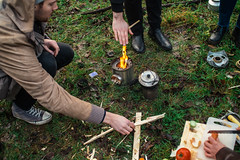 Vi bär fortfarande på elden, Konstfack (2014). Foto: Erik Sjödin.